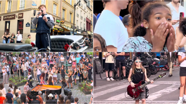 30 músicos e cantores das ruas de Paris criaram o melhor flashmob de Bohemian Rhapsody