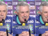 Ancelotti ajuda jornalista japonesa e brinca