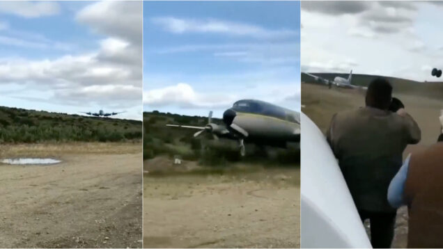 Aterragem de avião quase termina em tragédia após pneu soltar-se da aeronave