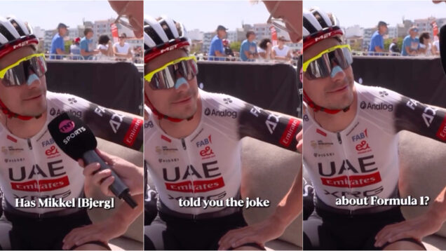 Colega de João Almeida revela como se chama um português que gosta de Fórmula 1