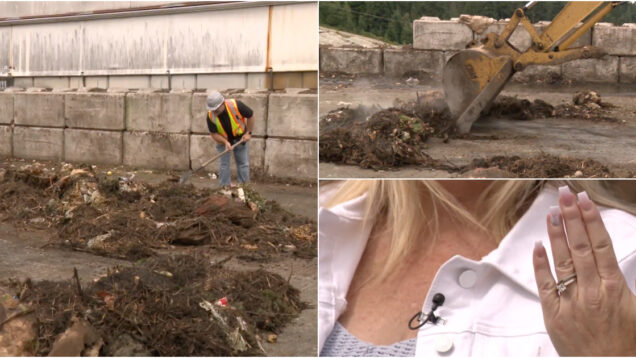 Homem encontra alianças de casamento após vasculhar toneladas de lixo em aterro