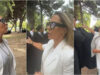 Joana Amaral Dias invade praxe académica e mostra o seu desagrado com os atos praticados pelos estudantes