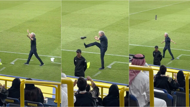 Jorge Jesus perdeu a paciência com adeptos do Al Nassr