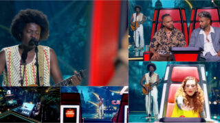 Lucas Pina vira as quatro cadeiras no The Voice Portugal com Mon Amour