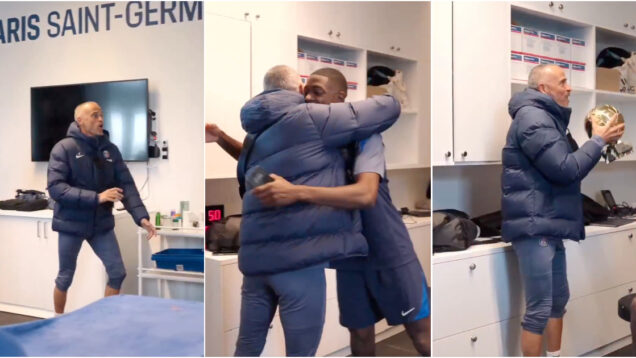 Luis Enrique rendeu-se à Bola de Ouro conquistada por Dembélé e reação não passou despercebida