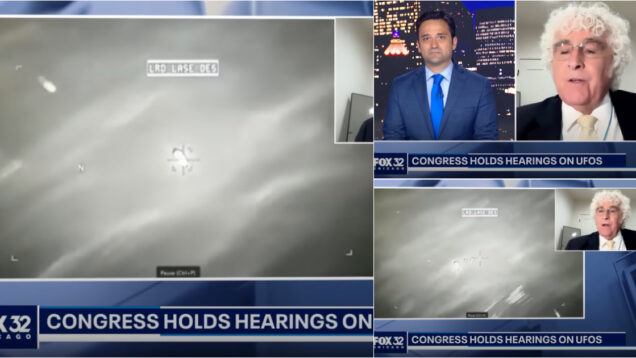 OVNI é atingido por míssil dos EUA mas segue viagem após o embate