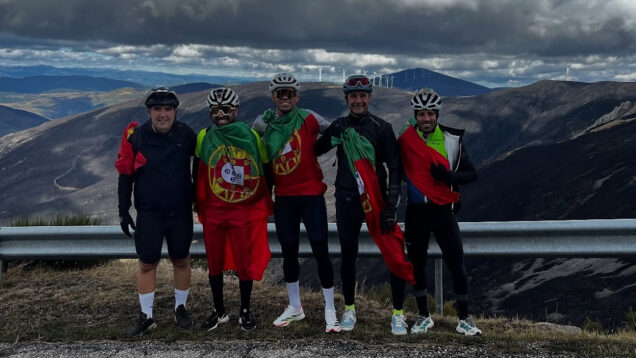 Pepe acompanhou de perto a 17ª etapa da Volta a Espanha