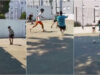 Ricardinho joga futebol com morados de bairro municipal em Valbom