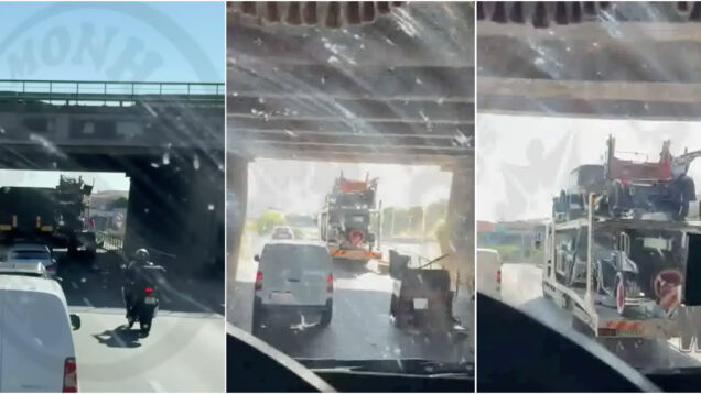 Rolls-Royce histórico avaliado em 1 milhão de euros destruído ao embater em viaduto da A1