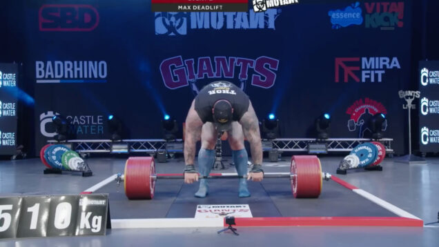 The Mountain levanta 510 kg e bate novo recorde mundial de Deadlift
