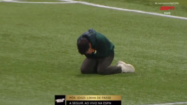 Abel Ferreira em lágrimas após reviravolta épica que leva o Palmeiras à final da Libertadores