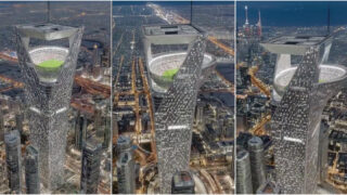 Arábia Saudita vai construir estádio no topo de um arranha-céus para o Mundial