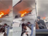 Bateria de lítio incendeia-se durante voo e obriga avião a aterragem de emergência