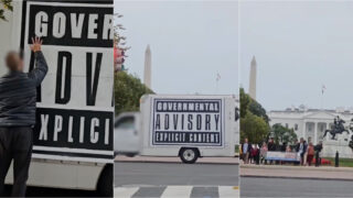 Bordalo II provoca Trump com obra “Conteúdo Explícito” à porta da Casa Branca
