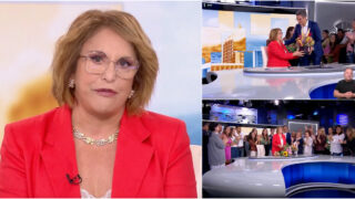 Dina Aguiar emociona-se em direto na despedida da RTP após 47 anos no canal de serviço público