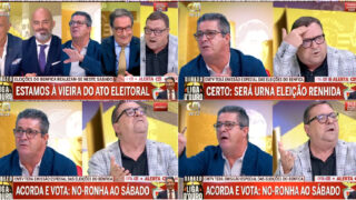 Fernando Mendes e João Malheiro trocam insultos em direto