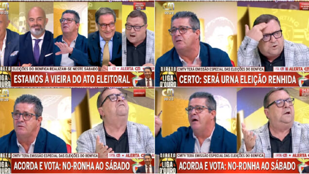 Fernando Mendes e João Malheiro trocam insultos em direto