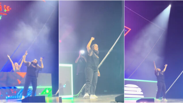 Joana Marques dançou ao som de Perdoa dos Anjos no Coliseu dos Recreios