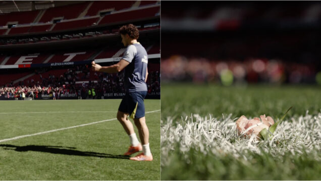 Julián Álvarez emociona ao atender pedido de adepto em homenagem à filha falecida