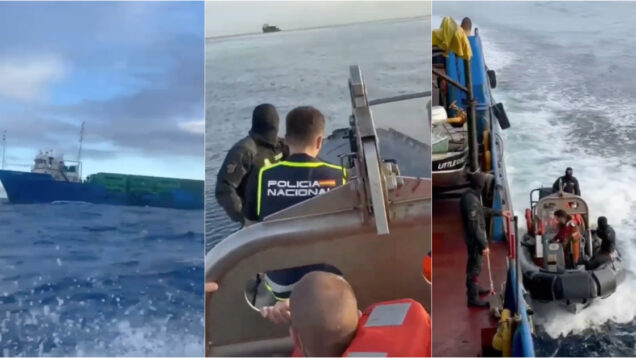 Polícia espanhola apreende 6500 quilos de cocaína a caminho de Vigo