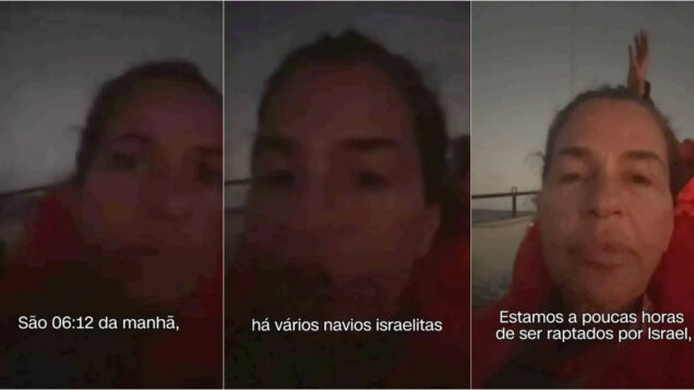 Sofia Aparício diz que pode ser raptada a qualquer momento por Israel