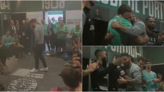Vídeo mostra discurso emocionante de Ruben Amorim após o último jogo no Sporting