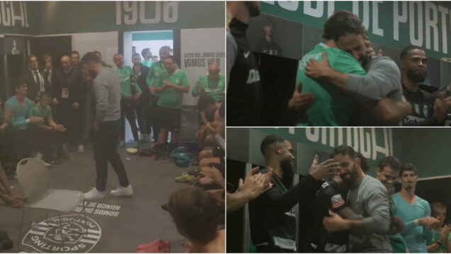 Vídeo mostra discurso emocionante de Ruben Amorim após o último jogo no Sporting