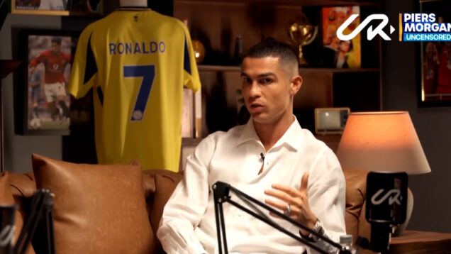 A entrevista de Cristiano Ronaldo a Piers Morgan 1