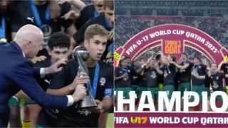 A festa de Portugal ao levantar o troféu de Campeão do Mundo