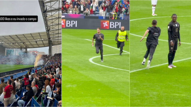 Adepto cumpriu promessa antes do Portugal-Arménia