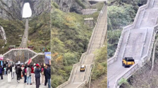 Campanha da Chery danifica a famosa Escada para o Céu e acaba em fiasco