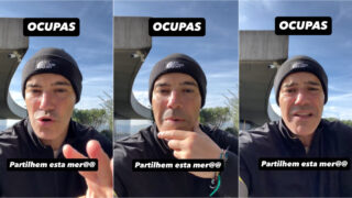 Celso Lascasas expulsa ocupas do seu imóvel e critica leis que protegem quem não faz nada