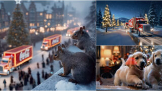 Coca-Cola aposta tudo na inteligência artificial no seu anúncio de Natal e divide opiniões