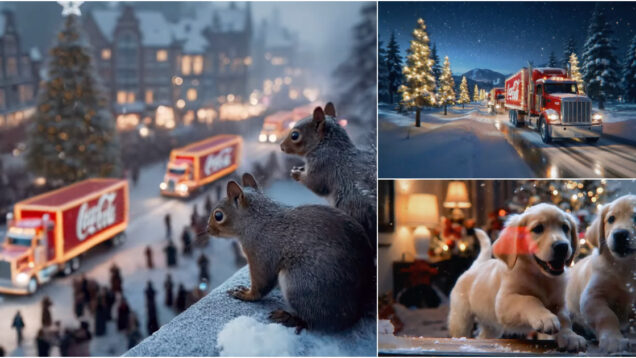 Coca-Cola aposta tudo na inteligência artificial no seu anúncio de Natal e divide opiniões