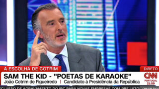 Cotrim de Figueiredo surpreendeu ao citar Poetas de Karaoke de Sam the Kid na CNN Portugal