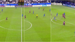 João Cancelo viu uma autoestrada sem portagens e só parou com o golo