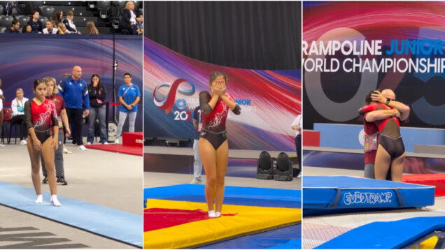 Matilde Louro faz história e chora após conquistar ouro para Portugal