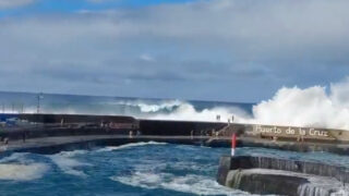 Ondas gigantes causaram tragédia em Tenerife