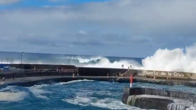 Ondas gigantes causaram tragédia em Tenerife