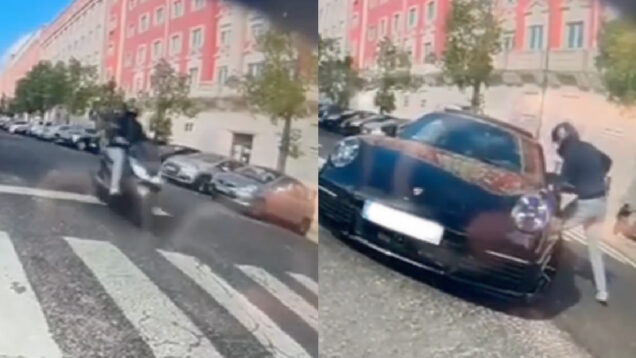 Vídeo mostra ladrões a roubar relógio Rolex em plena luz do dia no centro de Lisboa