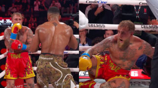 Combate de 157 milhões acaba em KO brutal e deixa Jake Paul com o maxilar fraturado