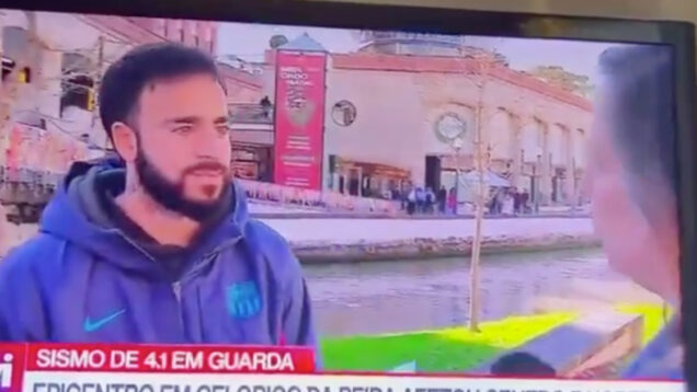 Hugo (O Gostoso) surpreende ao contar a sua experiência durante o sismo