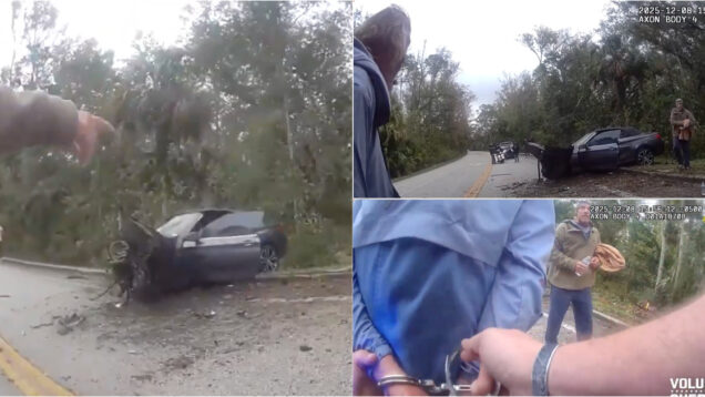 Ladrão de carros surpreende agentes ao afirmar que estava a fugir de aliens