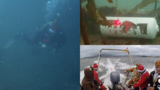 Mergulhador português mantém tradição única ao instalar presépios no fundo do mar