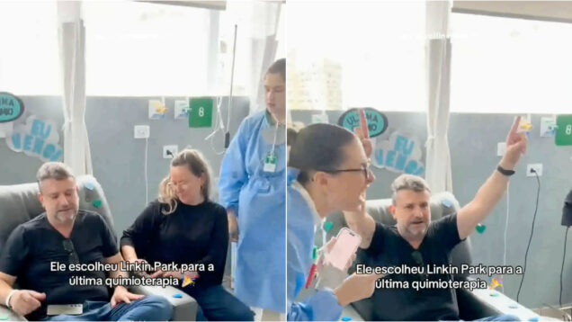 Paciente escolheu In The End dos Linkin Park para a sua última sessão de quimioterapia