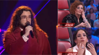 Rafael volta a emocionar no The Voice agora com “Louca” de Gisela João