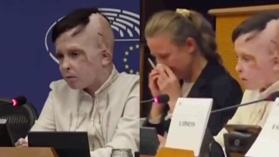 Relato de menino ucraniano que perdeu a mãe provoca forte comoção no Parlamento Europeu