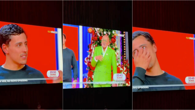 Risos da plateia levam Goucha a interromper Funtástico