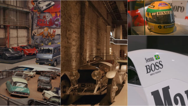 Visita à maior coleção privada de automóveis da Europa