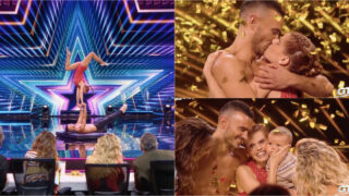 Dupla Free Acro Souls conquistou o botão dourado de Filomena Cautela no Got Talent